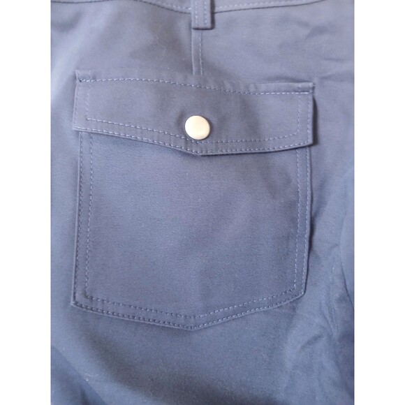 Club Monaco Womens Pants Navy‎ Skinny  Size 8 High Rise Trousers Pockets Front - Picture 6 of 16